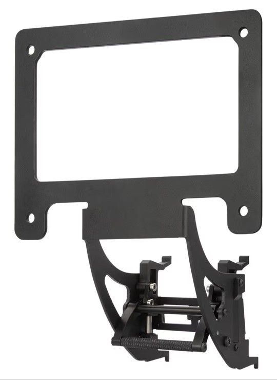 Front License Plate Holder for Tesla Model Y (2020-2024), Effortless Install No Adhesives or Drilling Involved, Aluminum Front License Plate Mount bra