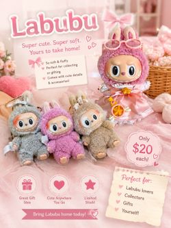 ✨ Authentic Labubu Bundle + FREE Outfit ✨