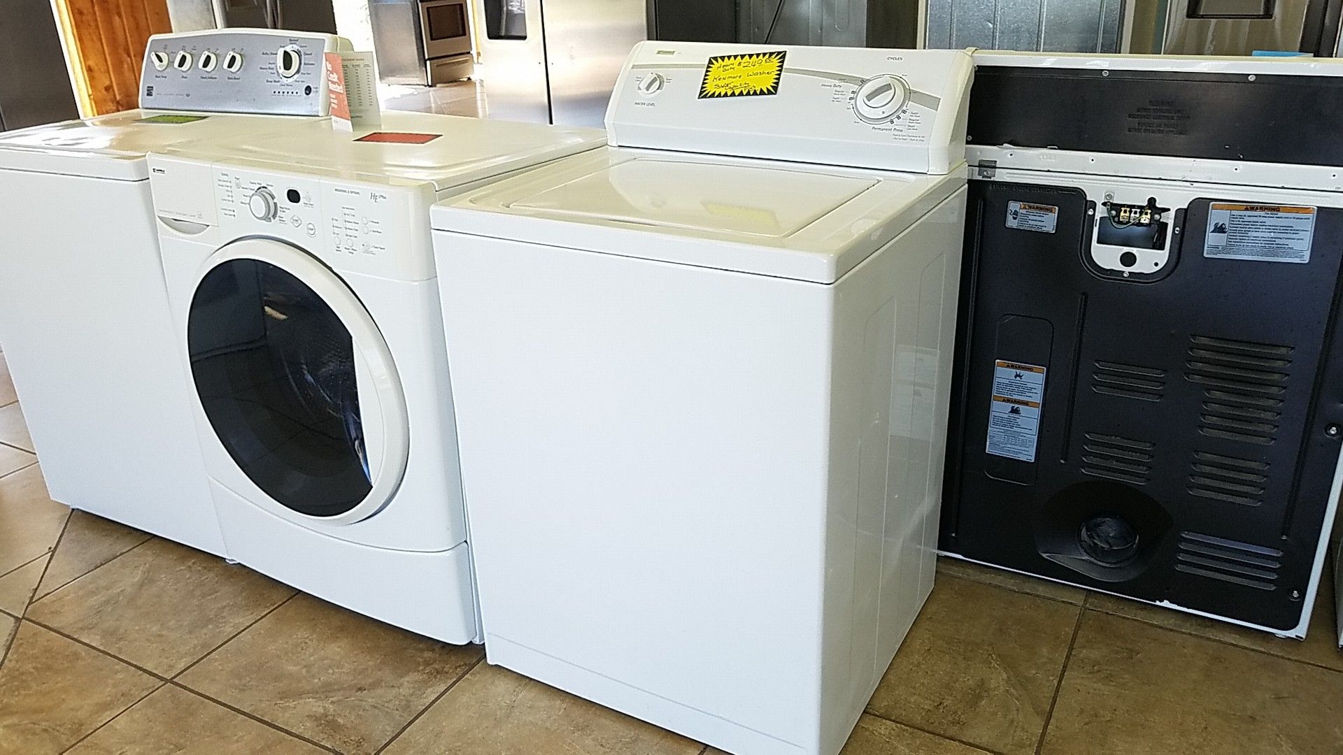 Heavy duty Kenmore washer