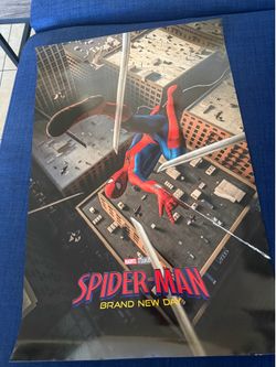 SpiderMan brand new Day movie poster