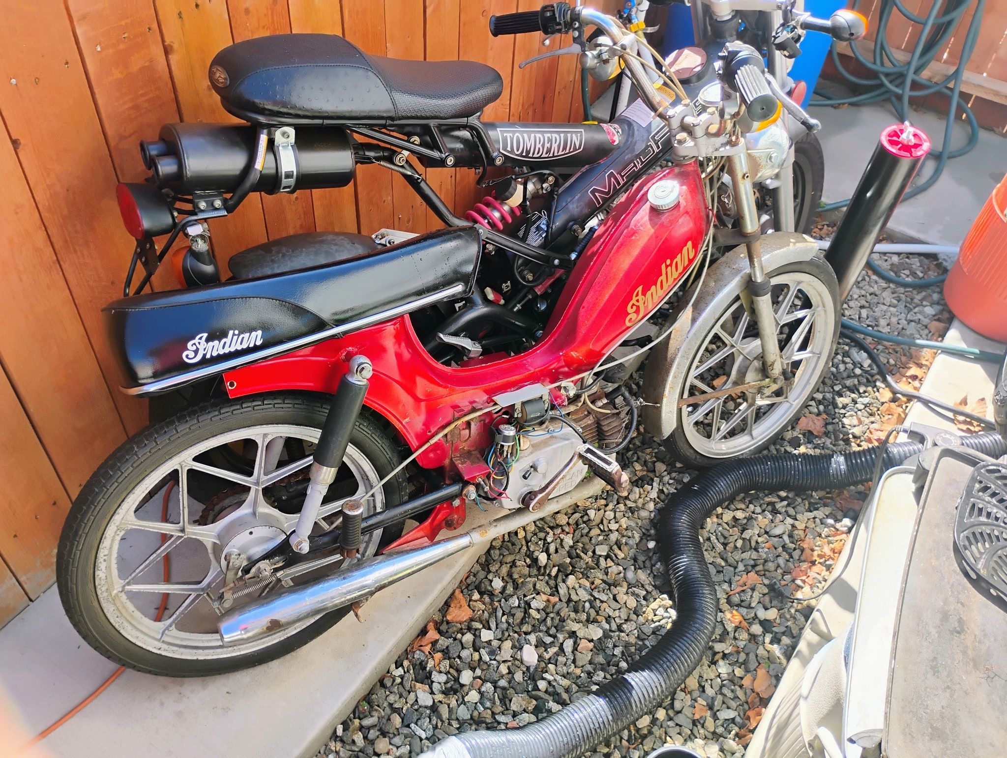 Indian Pedal Motor Bike