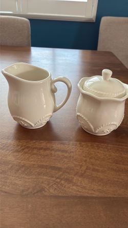 Princess House sugar & creamer