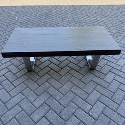 Black Oak Solid Wood Coffee Table