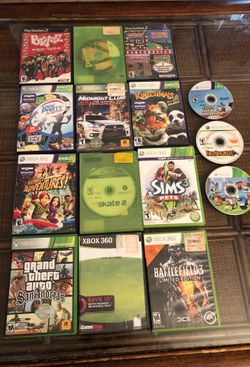 Xbox 360 Games & PlayStation 2 Games