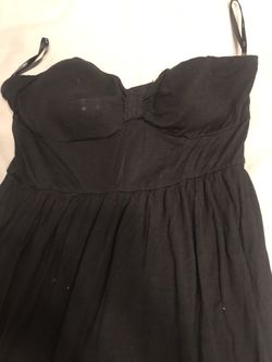 Long black dress $4 large