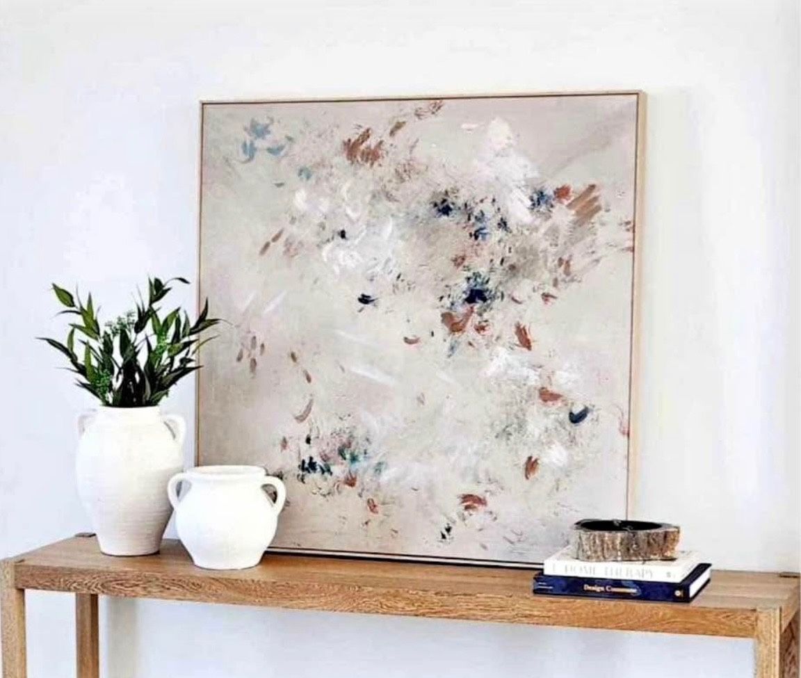 Canvas, New In Box, Threshold, 36” X 36”