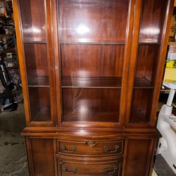 Vintage Wooden Cabinet $75