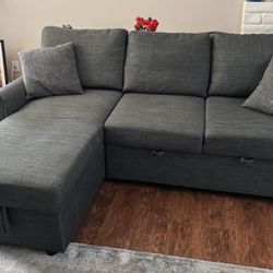 Sectional Sofa w/ Reversible Chaise