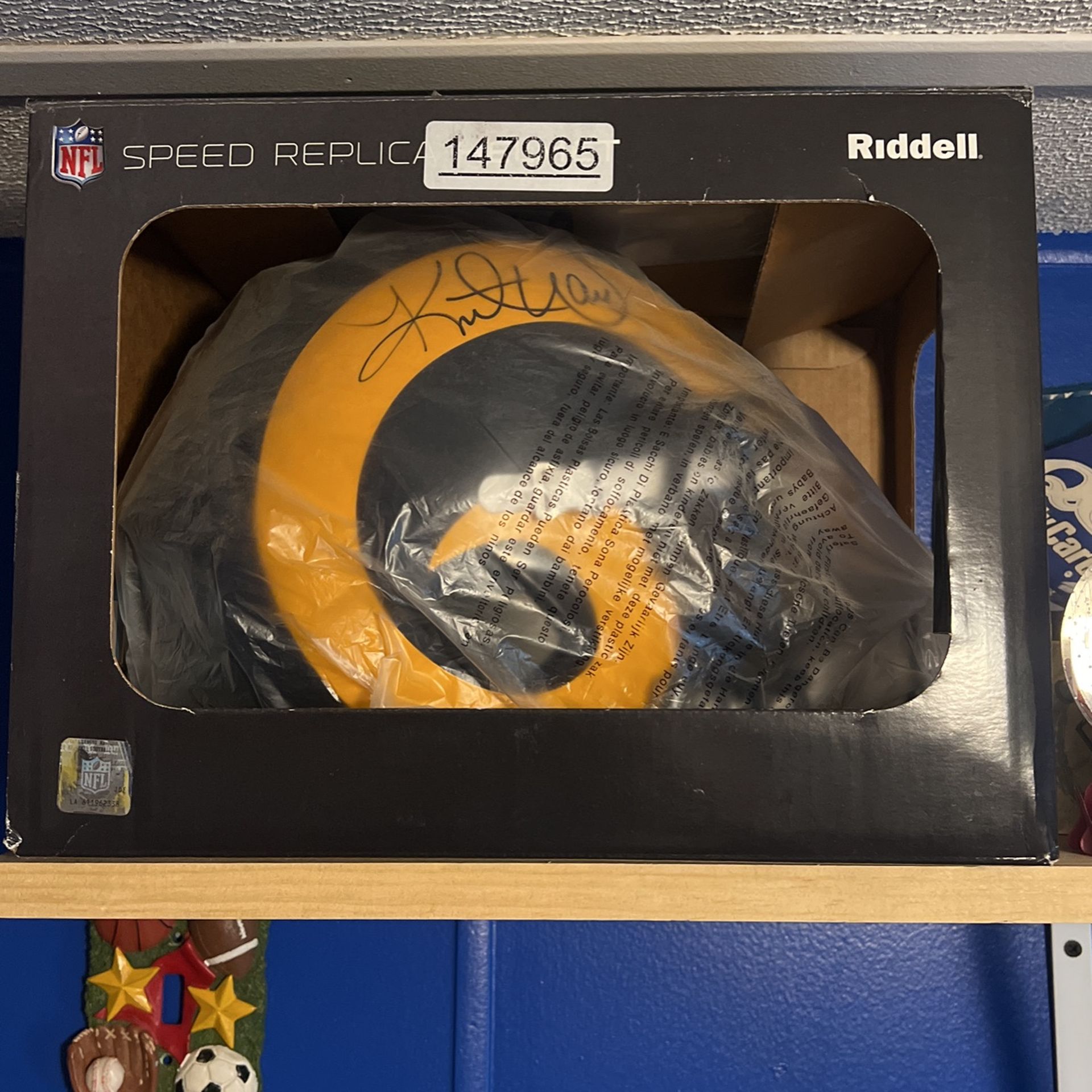 Autographed Helmet