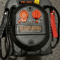 BLACK+DECKER J312B Power Station Jump Starter: 700 Peak/300 Instant Amps,  USB Port, Battery Clamps for Sale in San Bernardino, CA - OfferUp