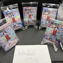 Sealed Luffy NCAA Promo & Illustration Boxes For Sale !