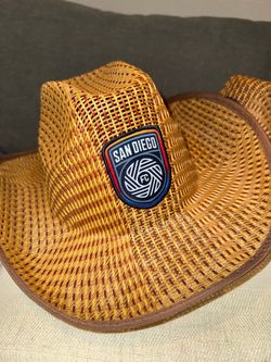 San Diego FC Cowboy Hat SGA New SDFC One Size Fits Most Never Worn