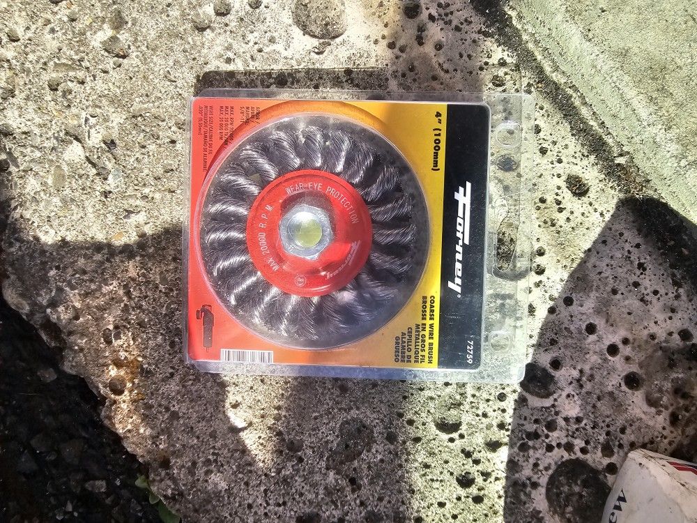 4" 100mm Corse Wire Brush