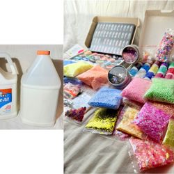 Slime Making Supplies, Includes Almost 2 Gallons Of Glue