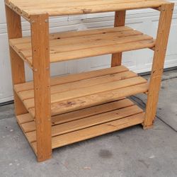 Wood Shelf Organizer 