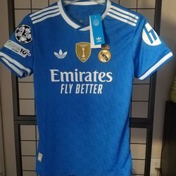 Adidas Mens 2025/26 Real Madrid Third Jerseys Authentic Size XL No Trade 