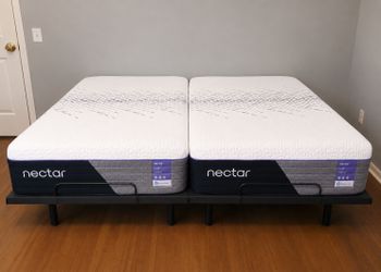 Nectar Luxe Hybrid Twin XL– Split King