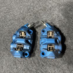 BMW M1000RR S1000RR BLUE FRONT BRAKES CALIPERS M PERFORMANCE