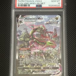 Evolving Skies Rayquaza Vmax Psa 10
