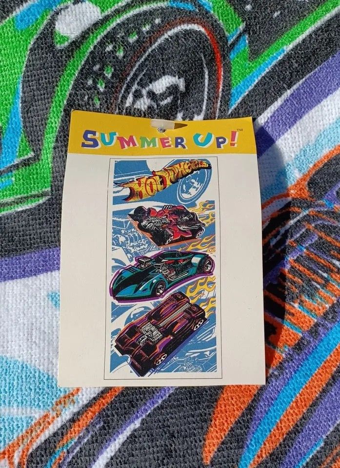 Hot Wheels Beach Towel From 2000