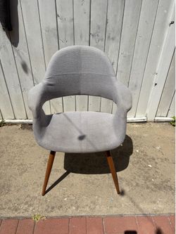 Gray Desk/ Vanity Chair