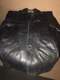 Wilson’s Black leather jacket