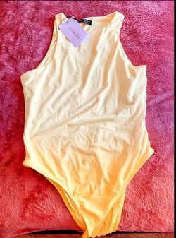Yellow Bodysuit 