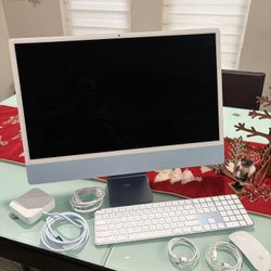 Apple iMac 24" Blue (4 ports)