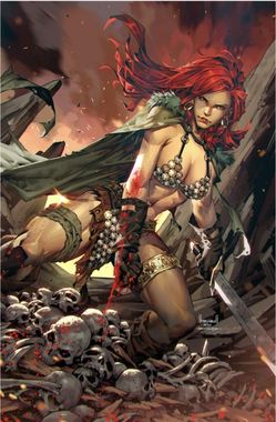 ( VIRGIN) RED SONJA AGE OF CHAOS #5 KAEL NGU EXCLUSIVE (07/08/2020)