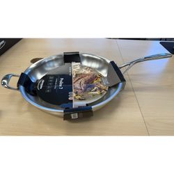 Demeyere Proline Stainless Steel Fry Pan, 12.6 in