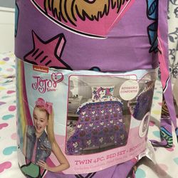 Girls Twin Bedding Set New 