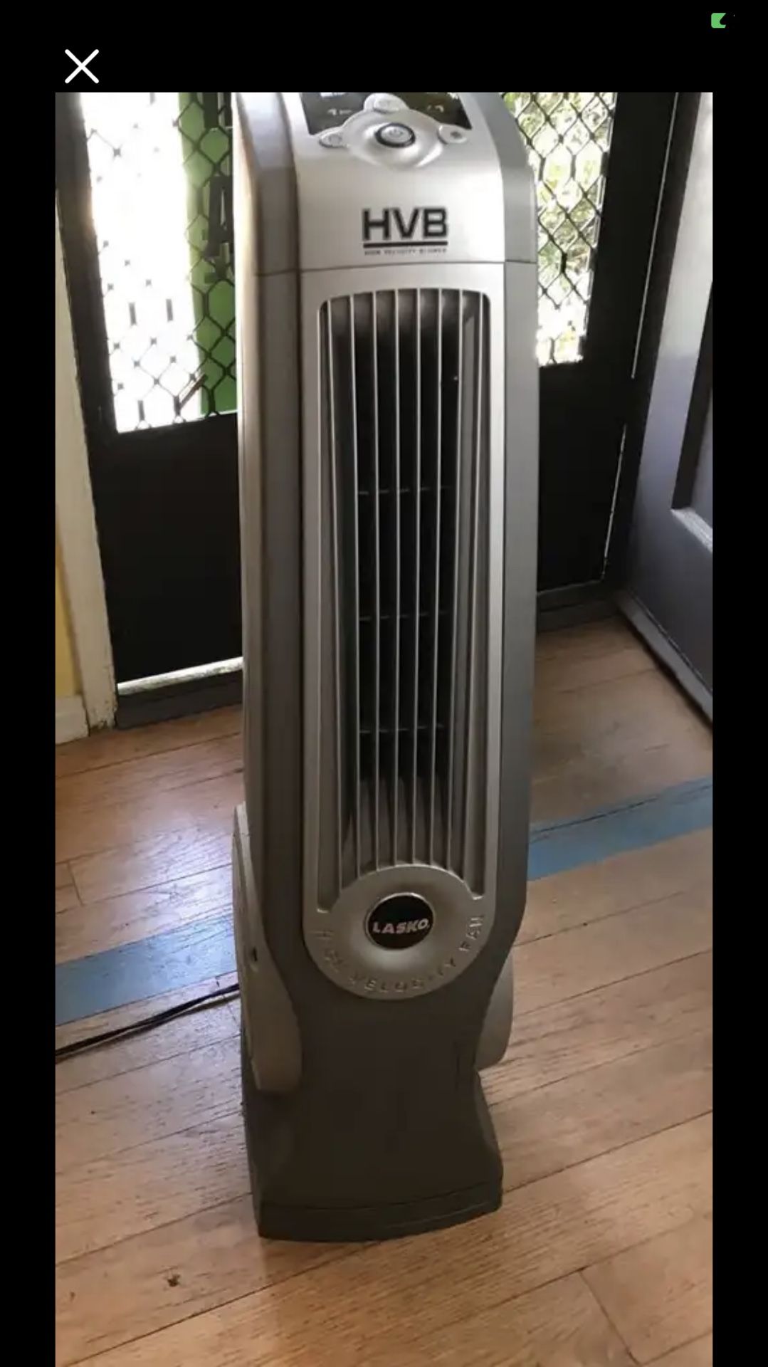Lasko HVB High Velocity Blower Tower Fan