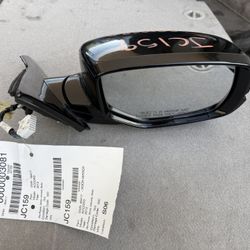 2013 Honda Accord Door Mirror Passenger RH Black 12 wires camera heat JC159 2013 to 2017 