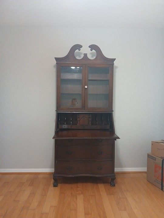 Antique Style Secretary Desk