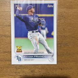2022 TOPPS UPDATE WANDER FRANCO ROOKIE 