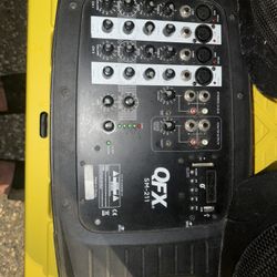 WFX Speaker PA SYSTEM KARAOKE 