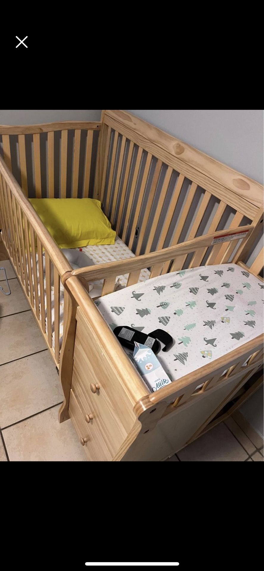 Dream On My Crib & Changing Table 