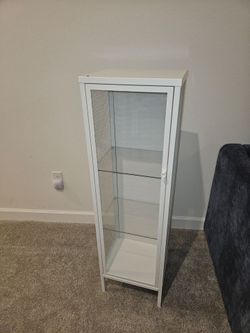 Glass and Metal Cabinet