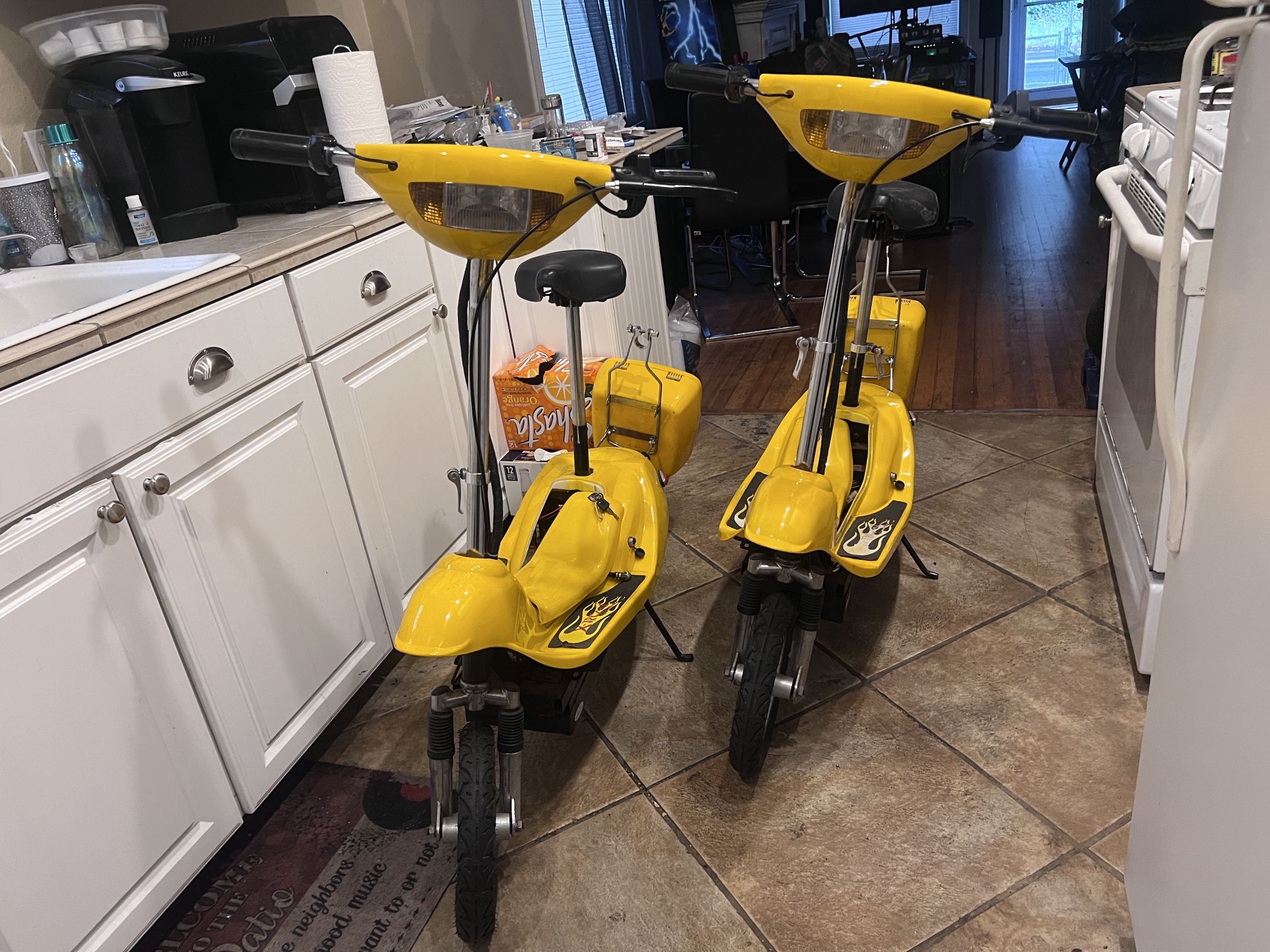 2 X-treme X-360 Electric Scooters Need Batteries And TLC