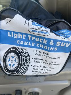 New/Opened Tire Chains