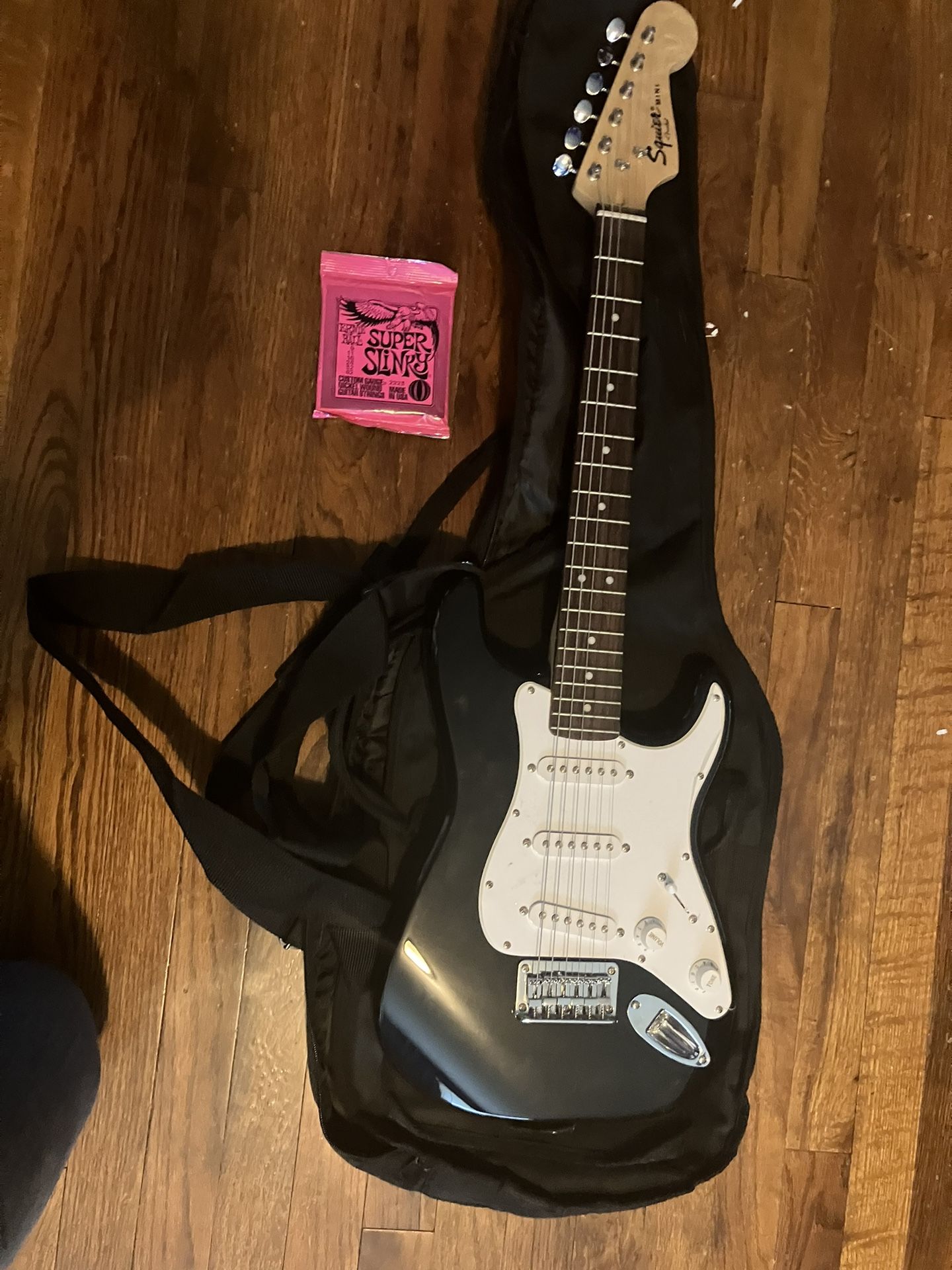 Kids Electric Guitar With Nylon Case
