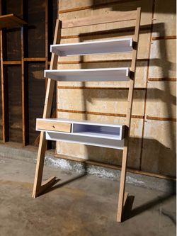 Standing Bookshelf with Drawer