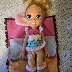 Chelsea Sleep Over Doll With Sleeping Bag