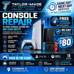 PS5 Repair – HDMI Ports, Overheating & More | Dunedin
