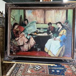 Large Painting Signed By Artist (58x45”)