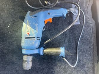 Powerful corded impact drill has an 810W motor and a 13mm chuck