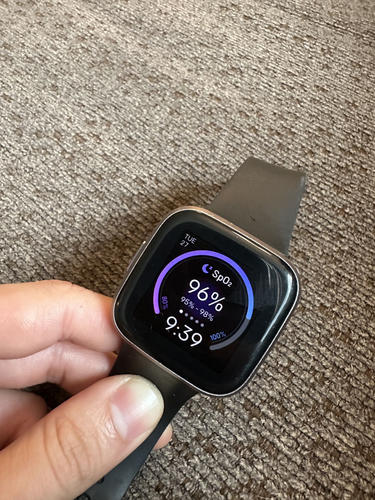 Fitbit Smart Watch & Fitness Tracker (Perfect condition)