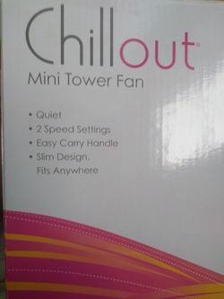 Chill out Mini Tower Fan