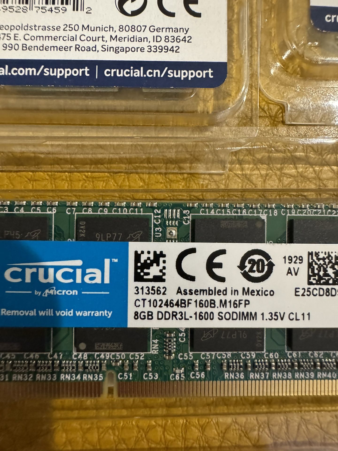 Crucial 32GB Memory