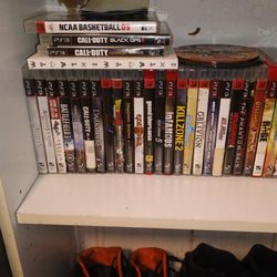 Huge PS3 Video Game Lot 30+ Games 
